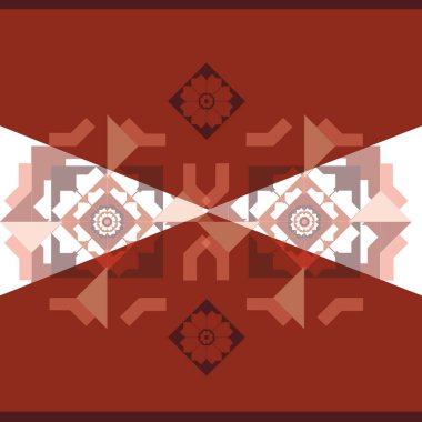 Desenli arkaplan biçimlendirilmiş vektör çizimi