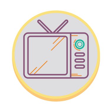 Ev Aletleri ikonu vektör illüstrasyonu