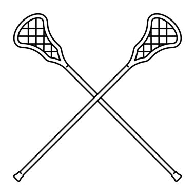 İzole edilmiş tek bir beyzbol sopasının vektör çizimi