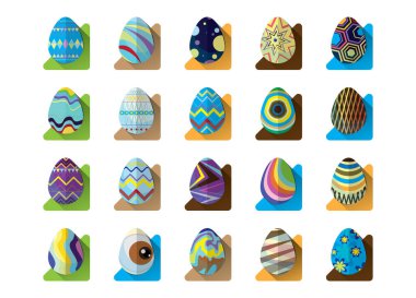 Basit renk vektör illüstrasyonu