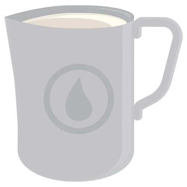 Vektorillustration Des Einzelnen Isolierten Kaffee Symbols — Stockvektor