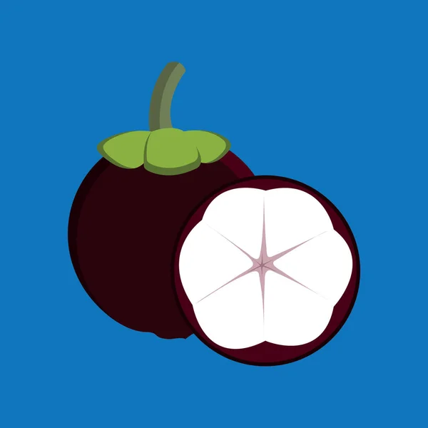 Vektorová Ilustrace Ikony Čerstvého Ovoce — Stockový vektor
