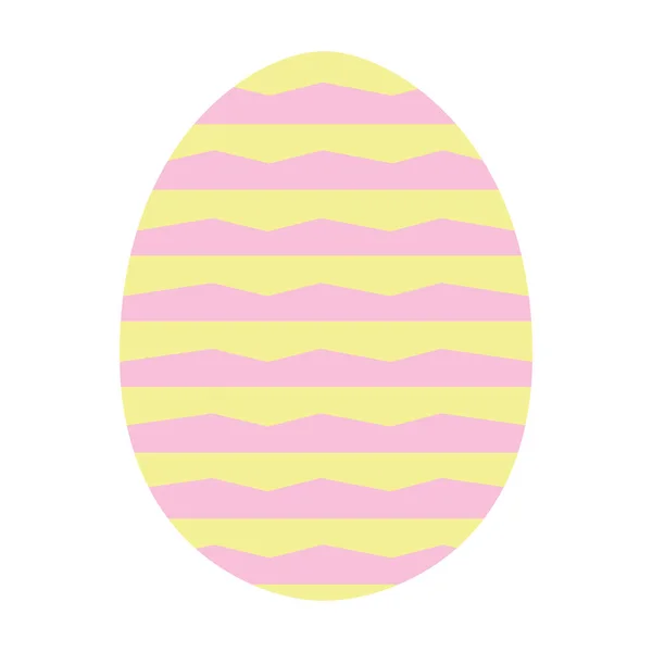Jaja Wielkanocne Izolowane Białym Tle — Wektor stockowy