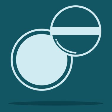 modern grafik simgesi vektör illüstrasyonu 