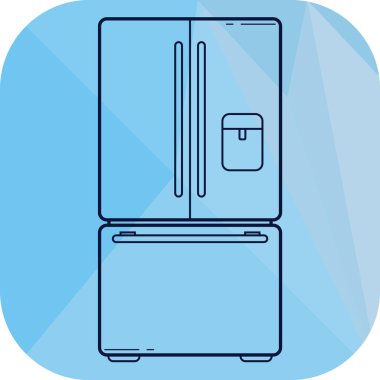 Ev Aletleri ikonu vektör illüstrasyonu