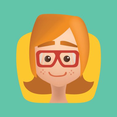 avatar vektör çizimi, simge ögesi arkaplanı