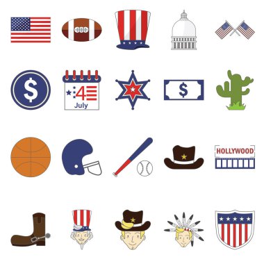 Vektör illüstrasyonu, simge ögesi arkaplanı