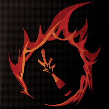 Vektör illüstrasyonu, simge ögesi arkaplanı