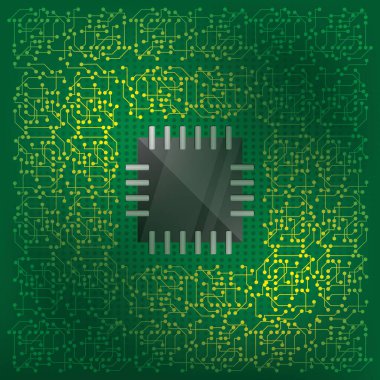 Basit renk vektör illüstrasyonu