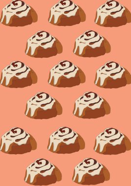 soyut vintage vektör çizimi