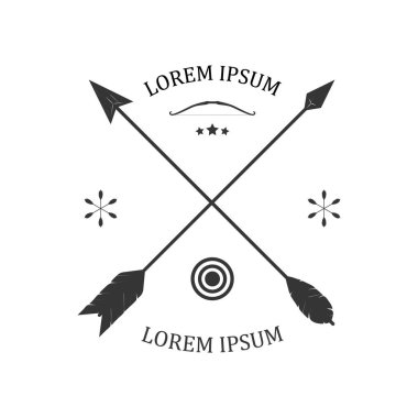 modern grafik simgesi ok çizimi