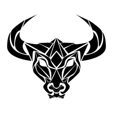 kabile, hayvan dövmesi, vektör çizimi 