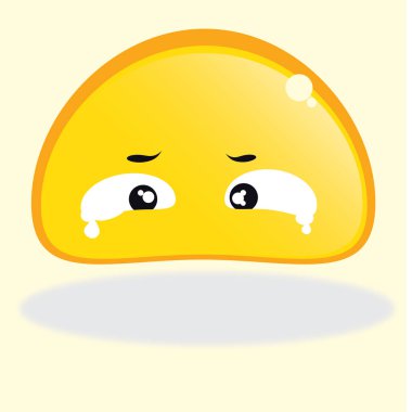 duygu simgesi vektör illüstrasyonu