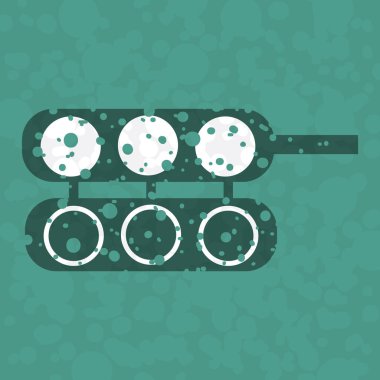 Basit grafik simgesi vektör illüstrasyonu