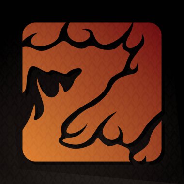 Vektör illüstrasyonu, simge ögesi arkaplanı