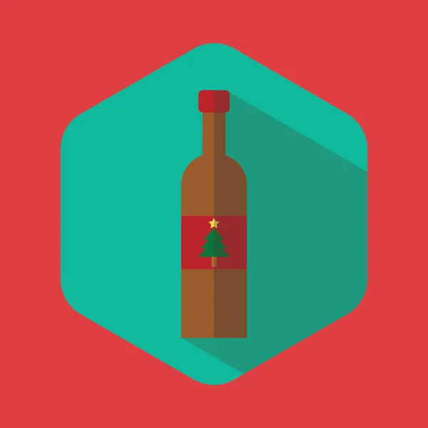 Vector Creativo Ilustración Del Vino — Vector de stock