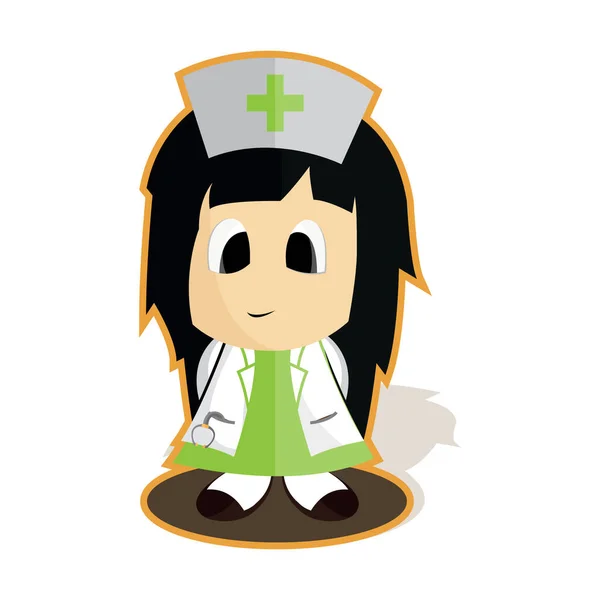 Premium Vector  Medical nurse woman cartoon icon