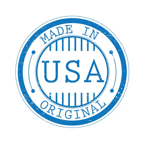 Made Usa Sign Vector Illustration — Stock Vector