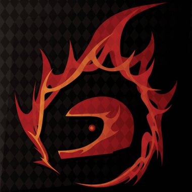 Basit grafik simgesi vektör illüstrasyonu