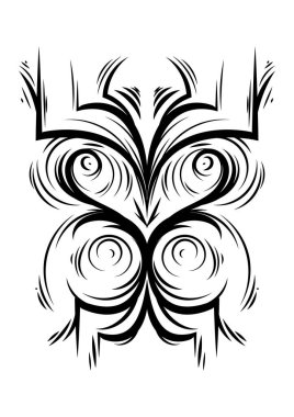 Basit grafik simgesi vektör illüstrasyonu 