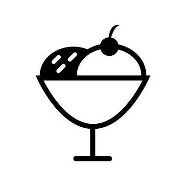 Restoran simgeleriyle basit biçimlendirilmiş pankart, vektör illüstrasyonu