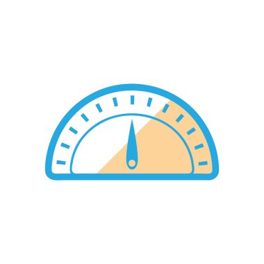 Basit grafik simgesi vektör illüstrasyonu 