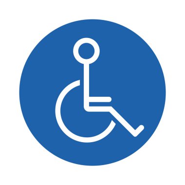 Basit grafik simgesi vektör illüstrasyonu 