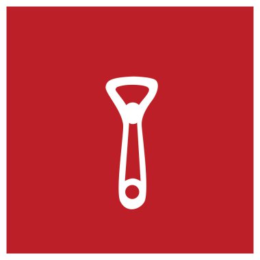 Simge ve vektör illüstrasyonlu basit biçimlendirilmiş pankart