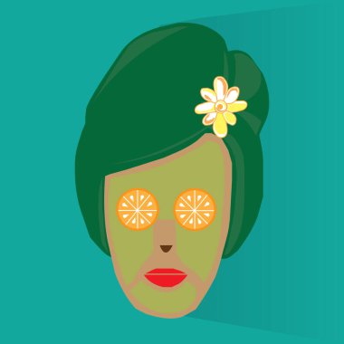 soyut vintage vektör çizimi