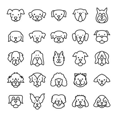 köpek vektör çizimi, simge ögesi arkaplanı