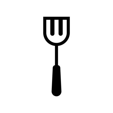 Restoran simgeleriyle basit biçimlendirilmiş pankart, vektör illüstrasyonu