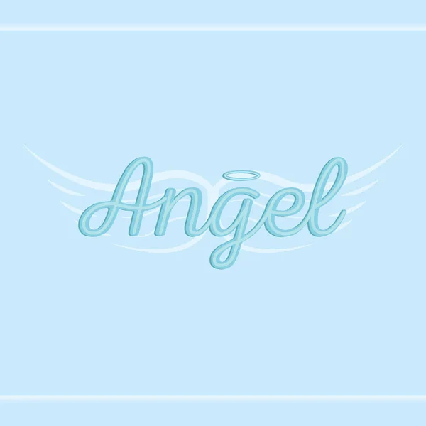 天使の創造的なベクトル図 — ストックベクタ
