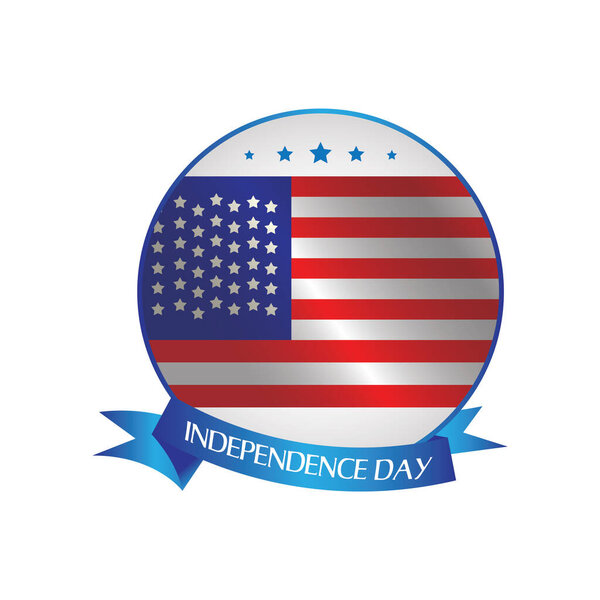 indeprndence icon vector illustration 