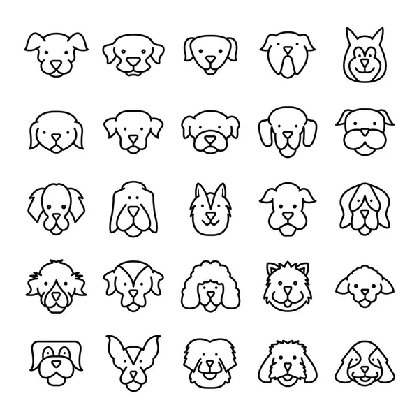 Векторная Иллюстрация Собаки Фон Элемента Значка — стоковый вектор