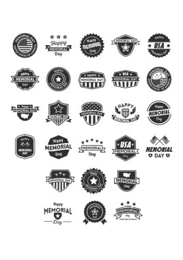 ABD şablonu, vektör illüstrasyonu