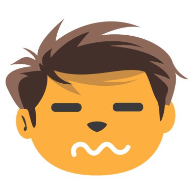 duygu simgesi vektör illüstrasyonu