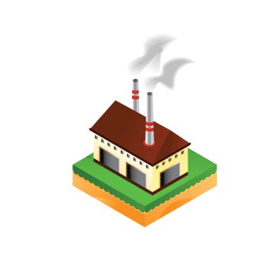 Basit grafik simgesi vektör illüstrasyonu 