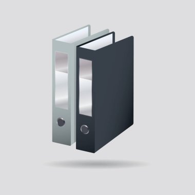 Belgelerin modern grafik simgesi vektör illüstrasyonu