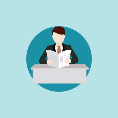 Vektör illüstrasyonu, simge ögesi arkaplanı