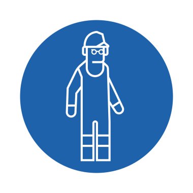 Basit grafik simgesi vektör illüstrasyonu 