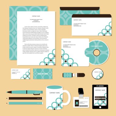 iş broşürü vektör tasarımı