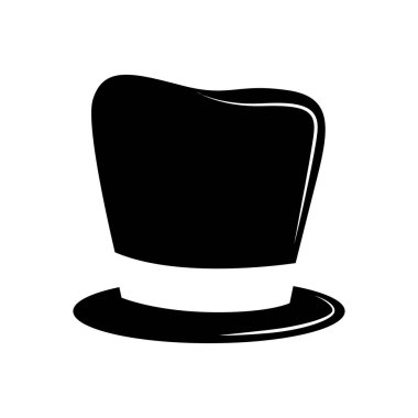 hat vektör illüstrasyonu, simge ögesi arkaplanı