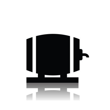 Vektör illüstrasyonu, simge ögesi arkaplanı