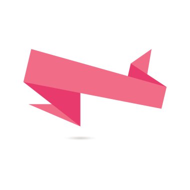 Kurdele simgesi beyaz arkaplanda izole edildi. vektör illüstrasyonu