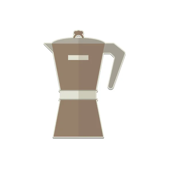 Koffie Pictogram Vector Illustratie — Stockvector