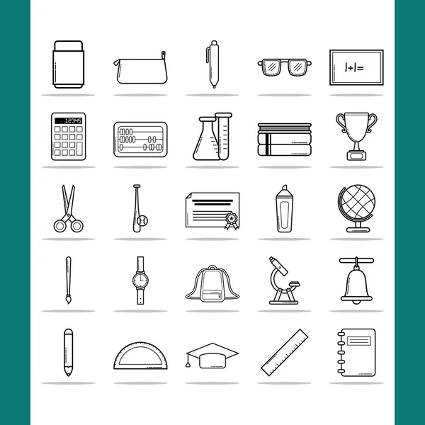 Vektor Illustration Icon Element Hintergrund — Stockvektor