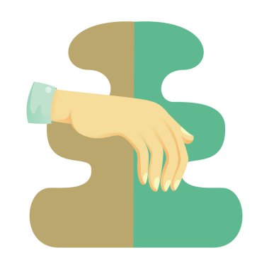 Vektör illüstrasyonu, simge ögesi arkaplanı