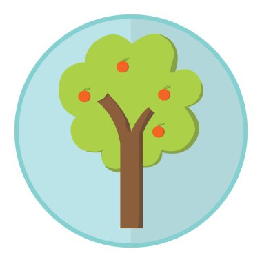 Basit grafik simgesi vektör illüstrasyonu 