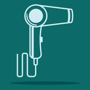 Vektör illüstrasyonu, simge ögesi arkaplanı