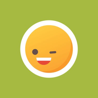 duygu simgesi vektör illüstrasyonu